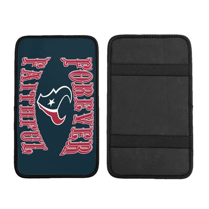 Houston Texans Print car armrest box cover armrest protective cover