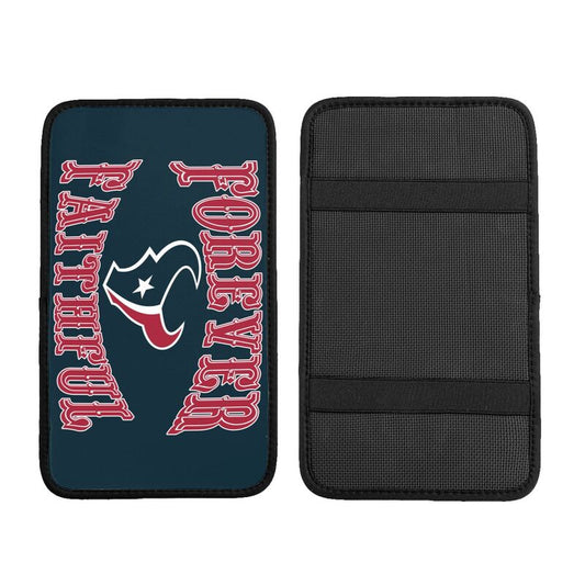 Houston Texans Print car armrest box cover armrest protective cover