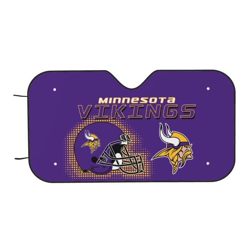 Minnesota Vikings Printing Car windshield sunshades is suitable car front windshield sunshades