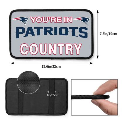 New England Patriots Printed car armrest box pad elbow support pad