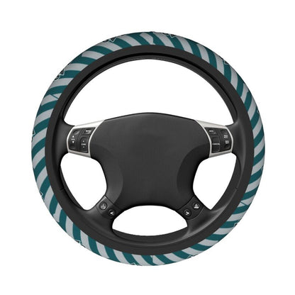 Philadelphia Eagles 1 Printed breathable elastic steering wheel anti slip cover