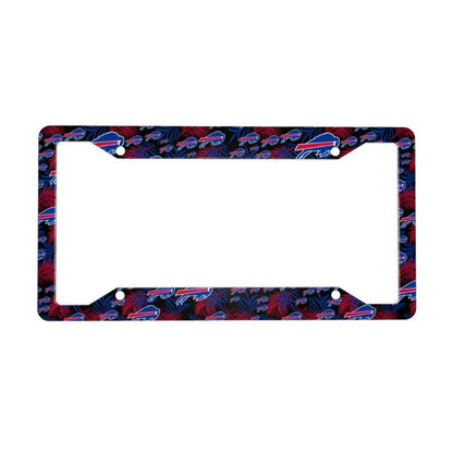 Buffalo Bills Print Car license plate frame four hole license plate holder (one pair)