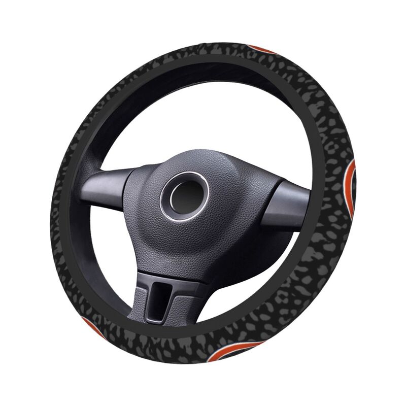 Chicago Bears Printed elastic steering wheel cover car anti-skid cover