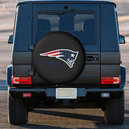 New England Patriots 2 Car tire protective cover waterproof and dustproof tire cover