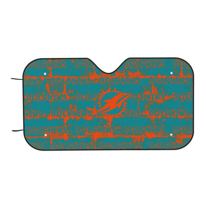 Miami Dolphins Printed front windshield sunshade car windshield sunshade (multi size)