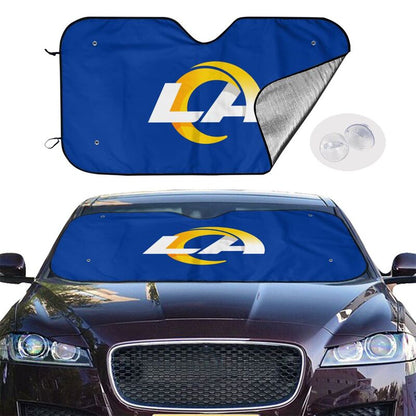Los Angeles Rams 6 Print Car windshield sunshades suitable for front Car windshield sunshades