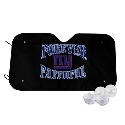 New York Giants Printing car multi size front windshield sunshade car windshield sunshade