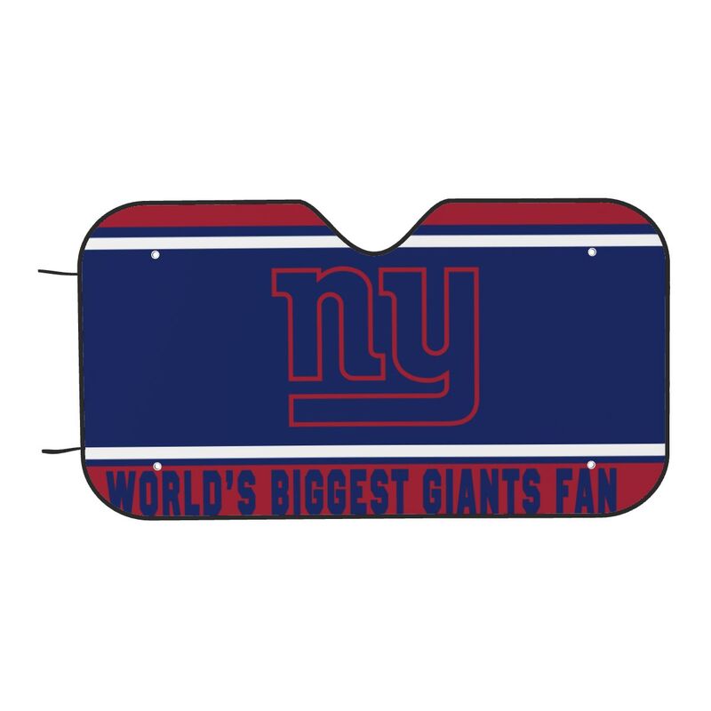 New York Giants Printing is suitable for car front windshield sunshades Car windshield sunshades