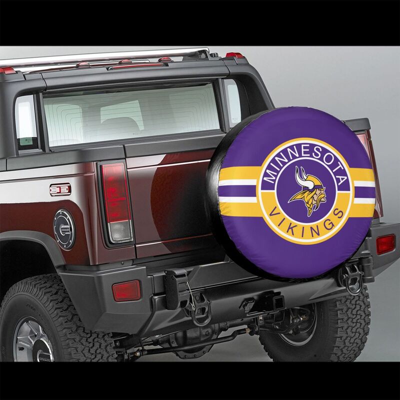 Minnesota Vikings Print tire protection cover car sun protection tire protection cover