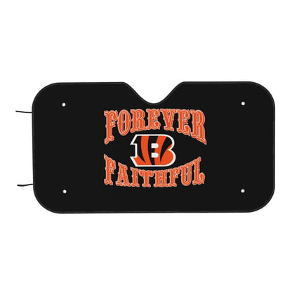 Cincinnati Bengals Printing car multi size front windshield sunshade car windshield sunshade