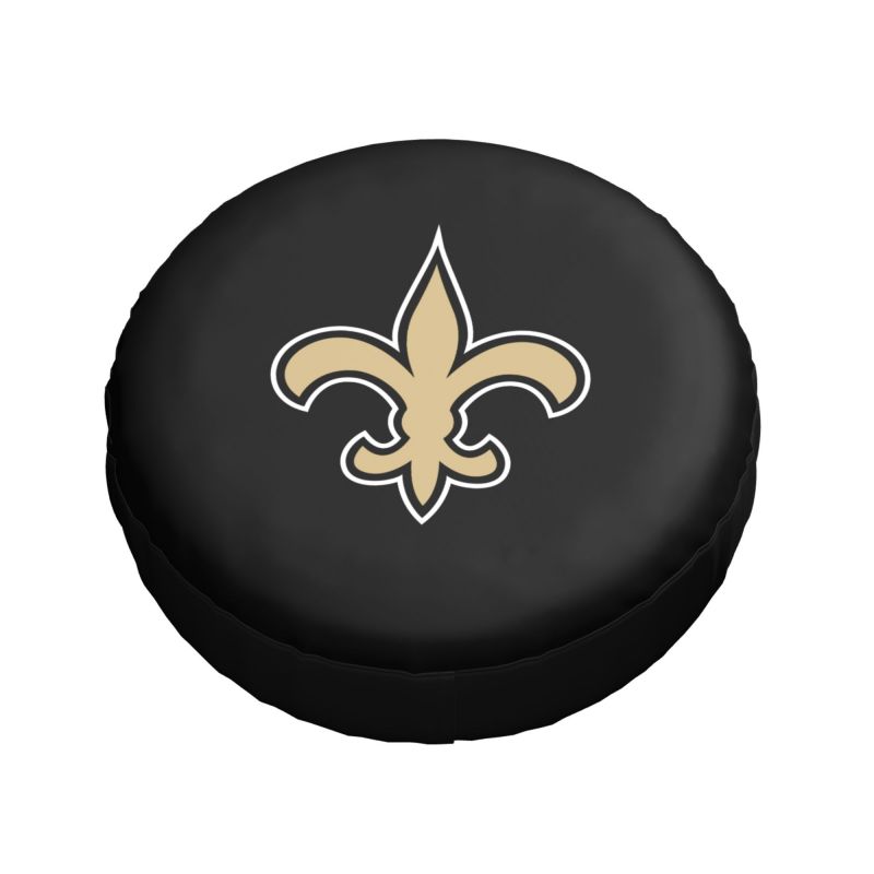 New Orleans Saints Car tire protective cover waterproof and dustproof tire cover