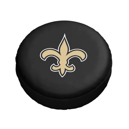 New Orleans Saints Car tire protective cover waterproof and dustproof tire cover