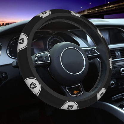 Las Vegas Raiders 1 Printed breathable anti slip cover elastic steering wheel cover