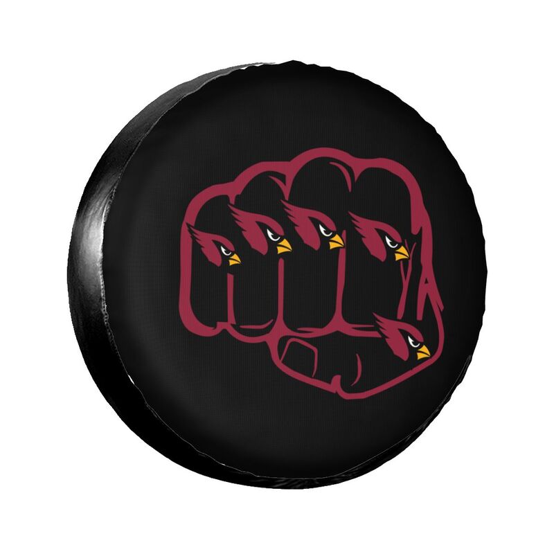 Arizona Cardinals Print tire protection cover car spare tire dust protection covers