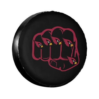 Arizona Cardinals Print tire protection cover car spare tire dust protection covers