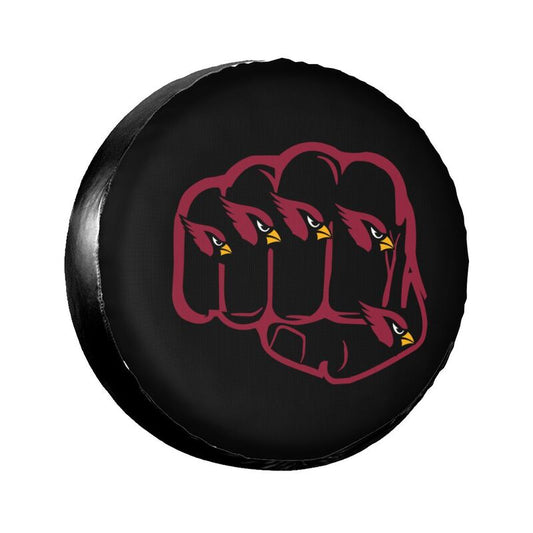 Arizona Cardinals Print tire protection cover car spare tire dust protection covers