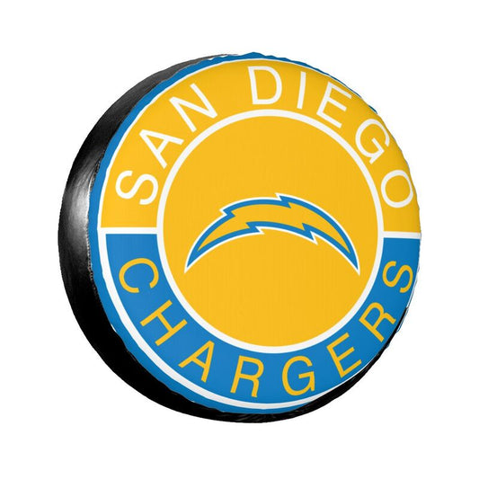 San Diego Chargers Printed tire protection cover car spare tire dust protection covers