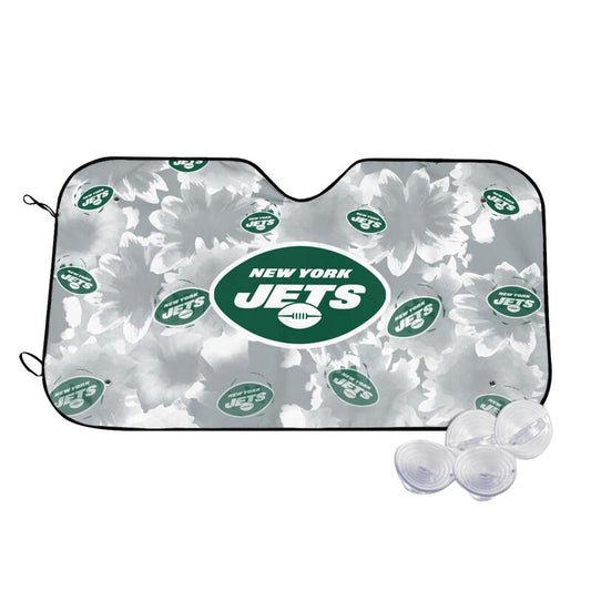 New York Jets Printed multi size car front windshield sunshade car windshield sunshade