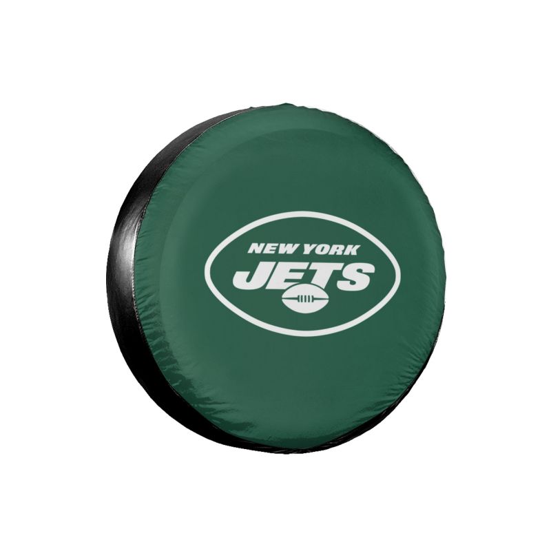 New York Jets 4 Car tire protective cover waterproof and dustproof tire cover