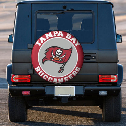 Tampa Bay Buccaneers Printing car tire covers waterproof and dustproof protective covers