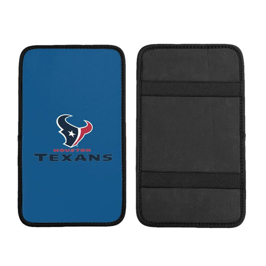 Houston Texans Printed car center armrest box pad anti slip pad