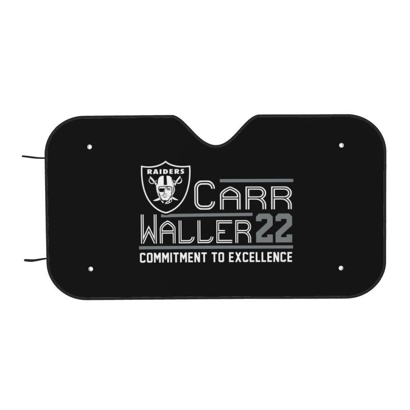 Las Vegas Raiders Print is suitable for front Car windshield sunshades Car windshield sunshades