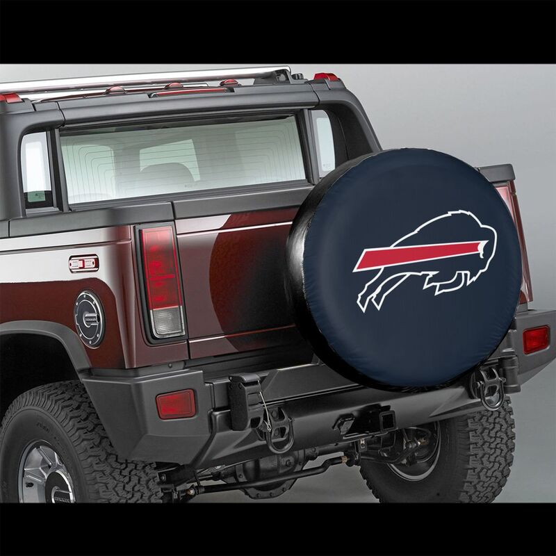 Buffalo Bills 2 Printing tire protection cover car sun protection tire protection covers