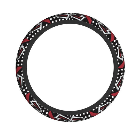 Atlanta Falcons 2 Printed breathable elastic steering wheel cover anti slip cover