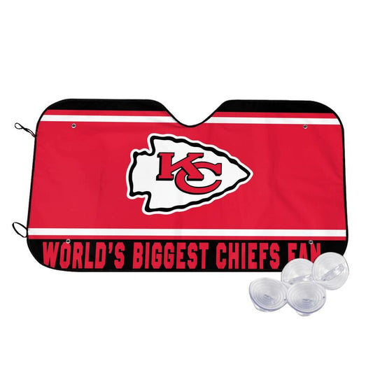 Kansas City Chiefs Printing is suitable for car front windshield sunshades Car windshield sunshades