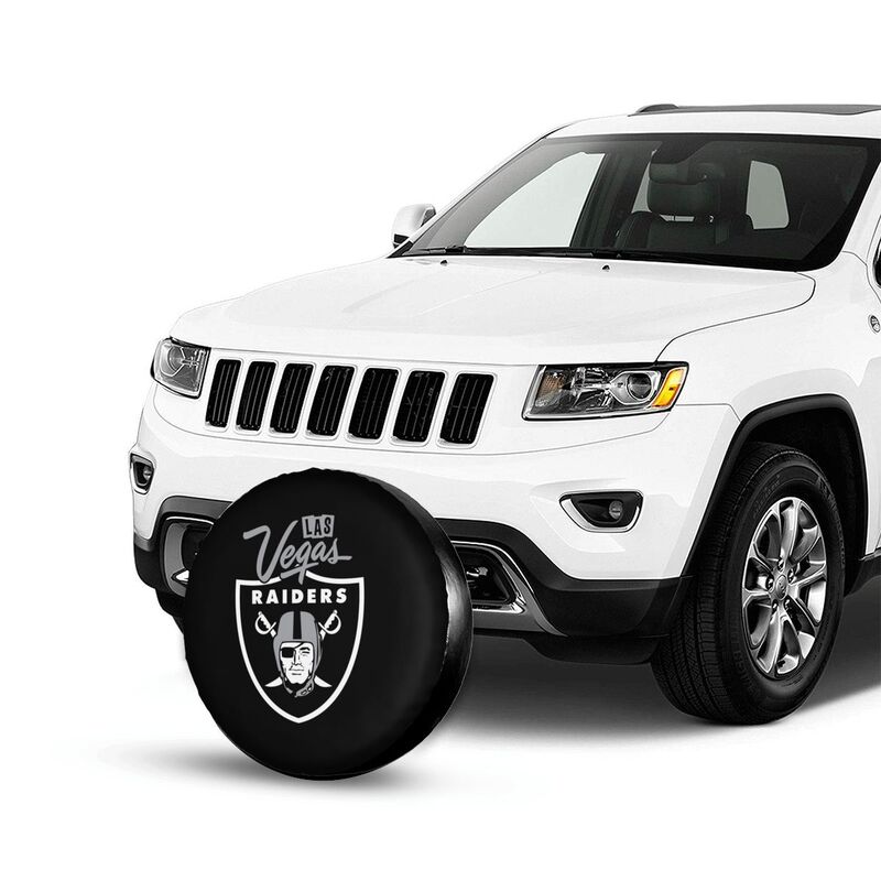 Las Vegas Raiders 8 car dustproof sunscreen tyre protective cover Tyre protective cover