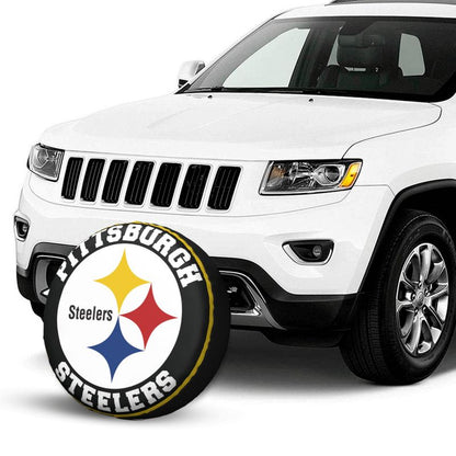 Pittsburgh Steelers Printing car tire covers waterproof and dustproof protective covers