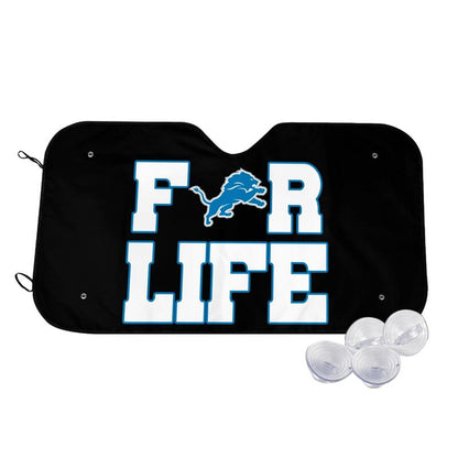 Detroit Lions Printed car windshield sunshade (multi size)  front windshield sunshade
