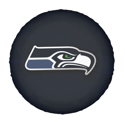 Seattle Seahawks car dustproof sunscreen tyre protective cover Tyre protective cover