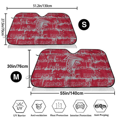 Atlanta Falcons Printed front windshield sunshade car windshield sunshade (multi size)