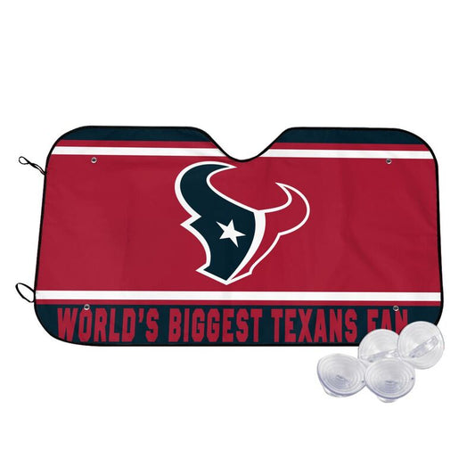 Houston Texans Printing is suitable for car front windshield sunshades Car windshield sunshades