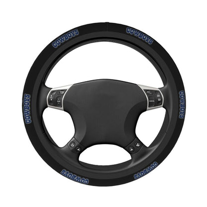 Dallas Cowboys Printed car anti-skid cover elastic steering wheel cover
