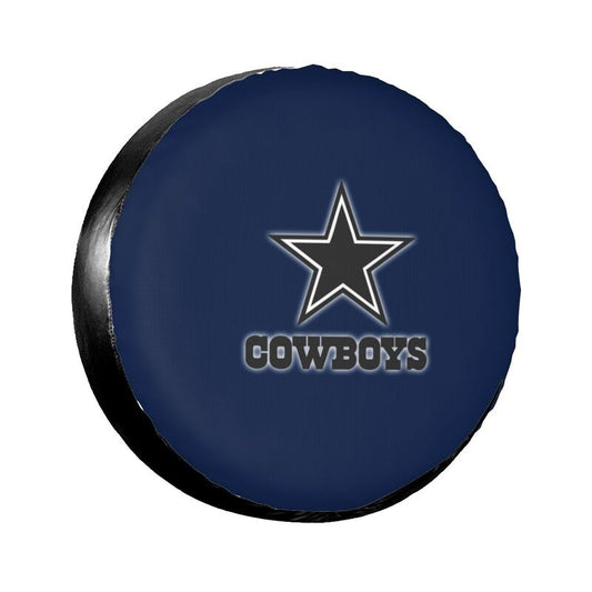 Dallas Cowboys 4 Print tire protection covers car sunscreen tire protection covers