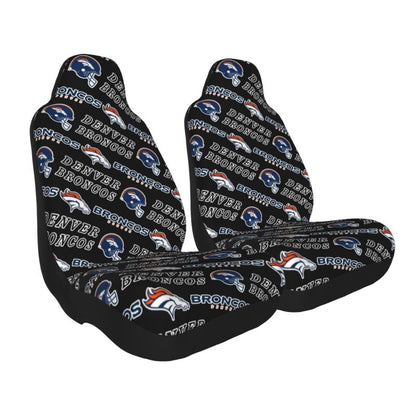 Denver Broncos Printed seat dust protection cover car seat protective cover