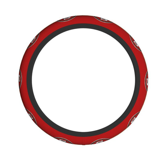 San Francisco 49ers 1 Printed breathable elastic steering wheel protective cover
