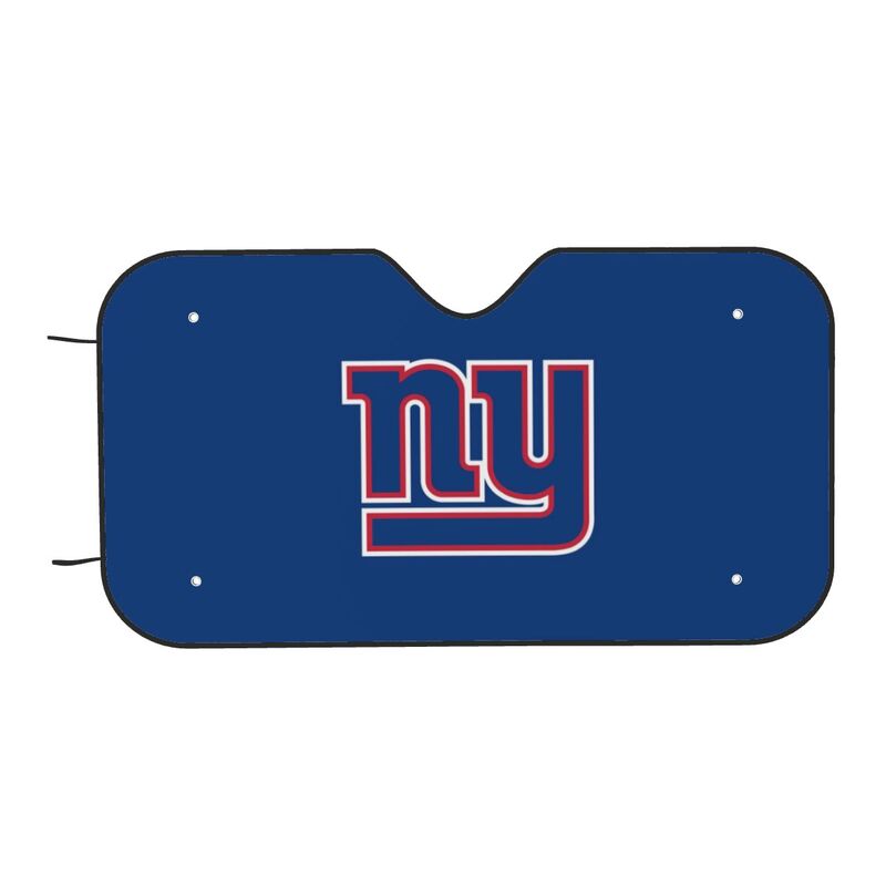 New York Giants Print Car windshield sunshades suitable for front Car windshield sunshades