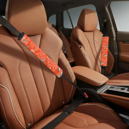 Denver Broncos Car seat belt shoulder strap UNISEX seat belt protective cover