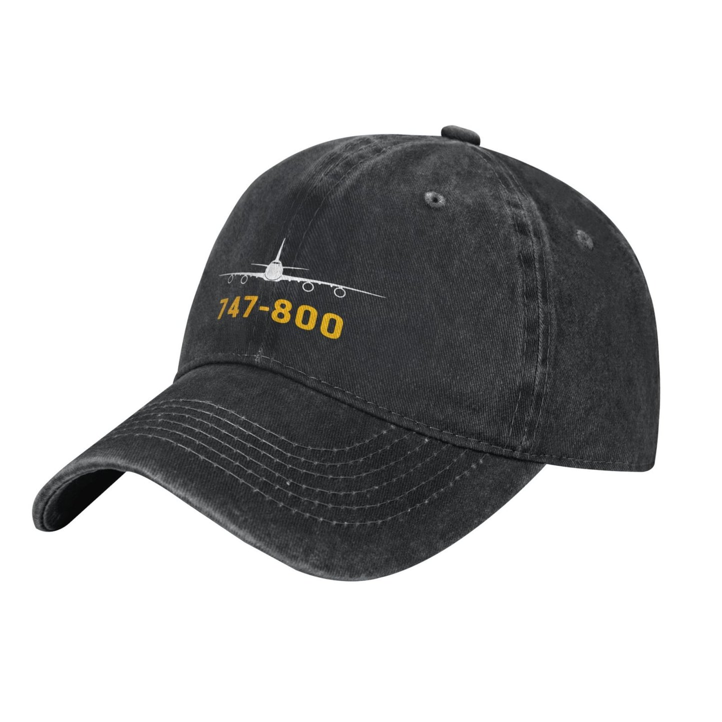 Boeing 747 Printing unisex baseball cap adjustable hats Outdoor leisure hat veteran gift