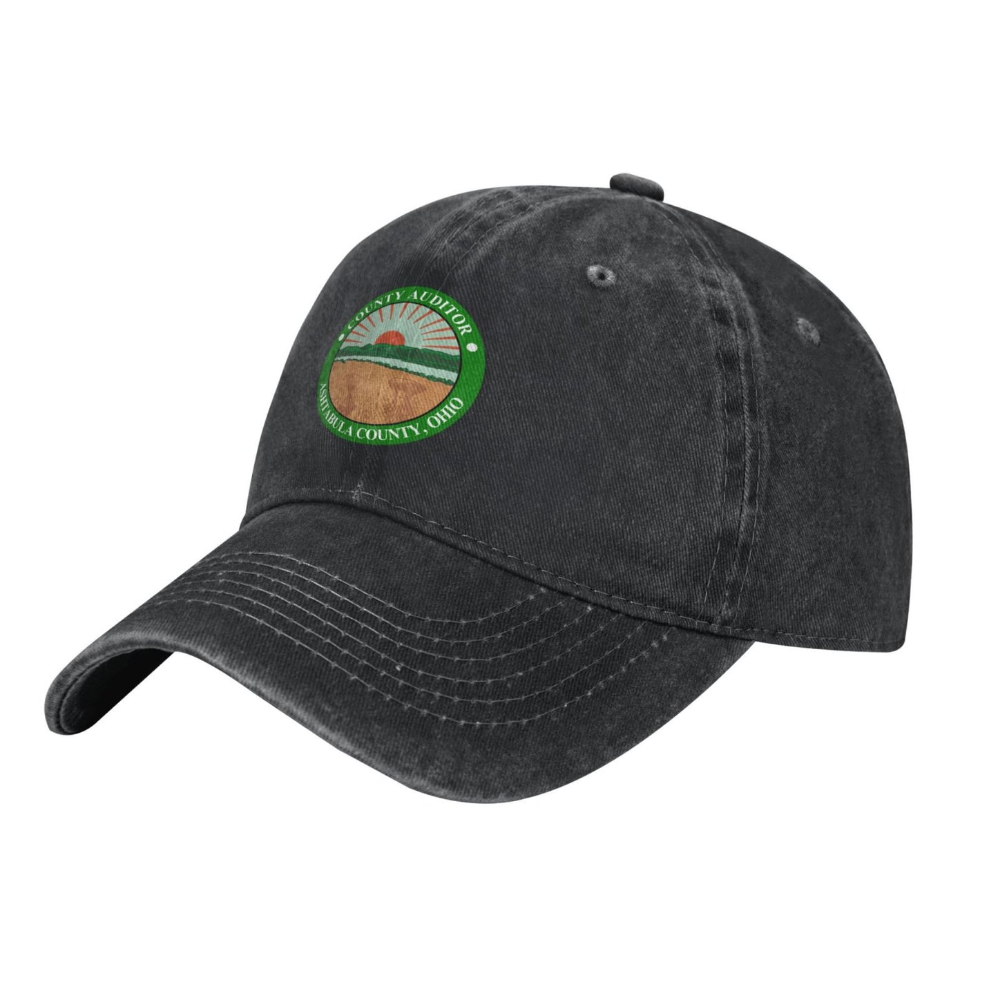 Seal Of Ashtabula County (Ohio) Auditor Printed unisex baseball cap adjustable cap outdoor sun hats trucker hat