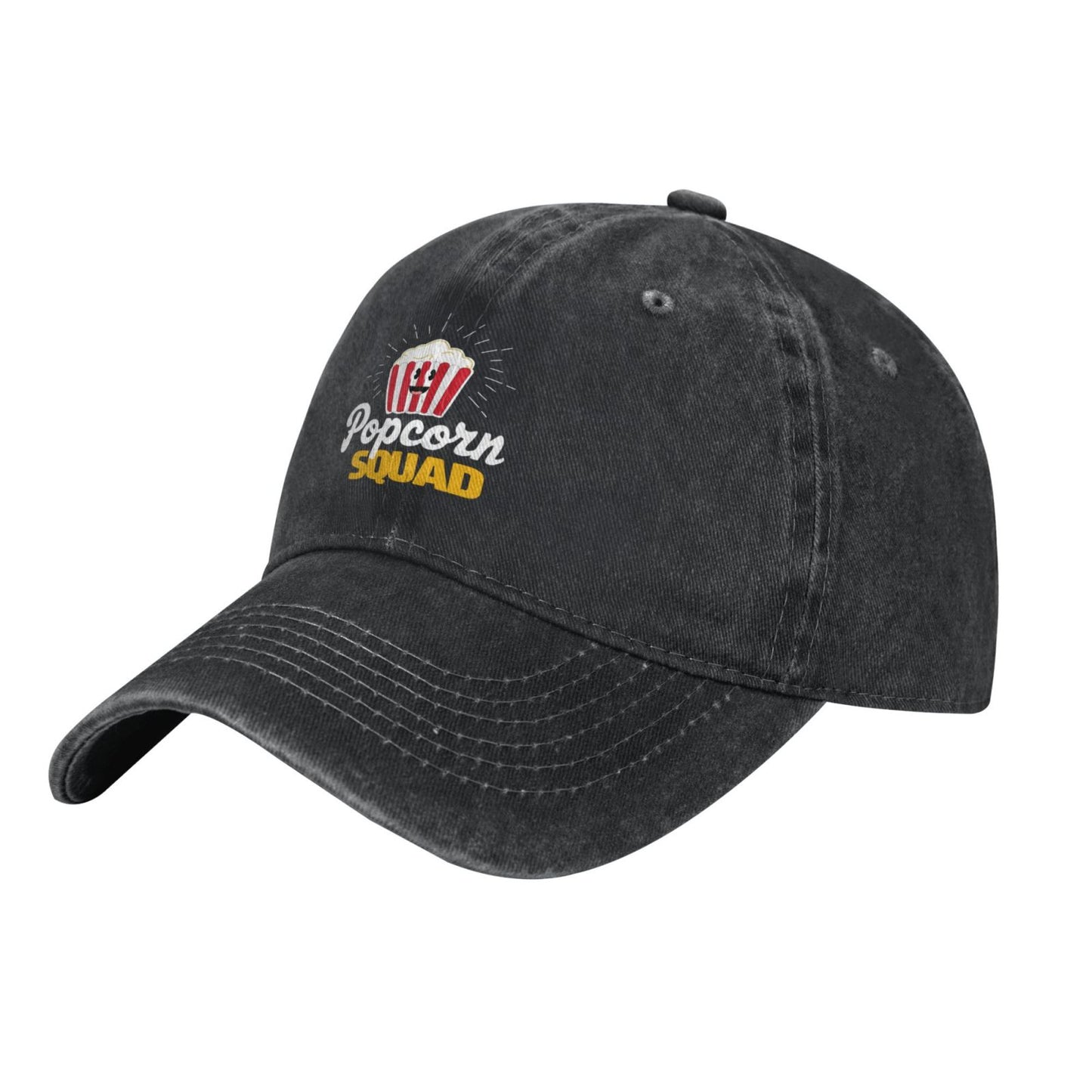 Popcorn Squad Printed unisex baseball cap outdoor hats adjustable cap trucker gift hat