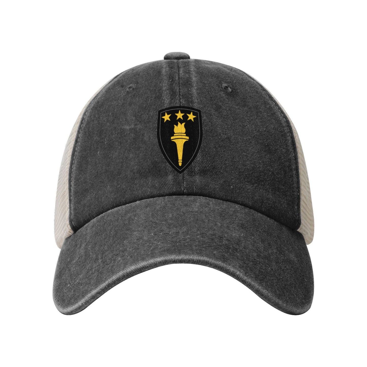 US Army War College SSI Printed unisex baseball cap adjustable grid baseball cap veteran gift