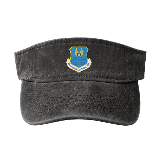 USAF-Security Assistance Center Printing adjustable Empty Top Baseball Sun Cap unisex outdoor sport hat veterans gift