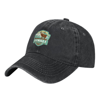 Denali National Park Printed unisex baseball cap outdoor hats adjustable cap trucker gift hat