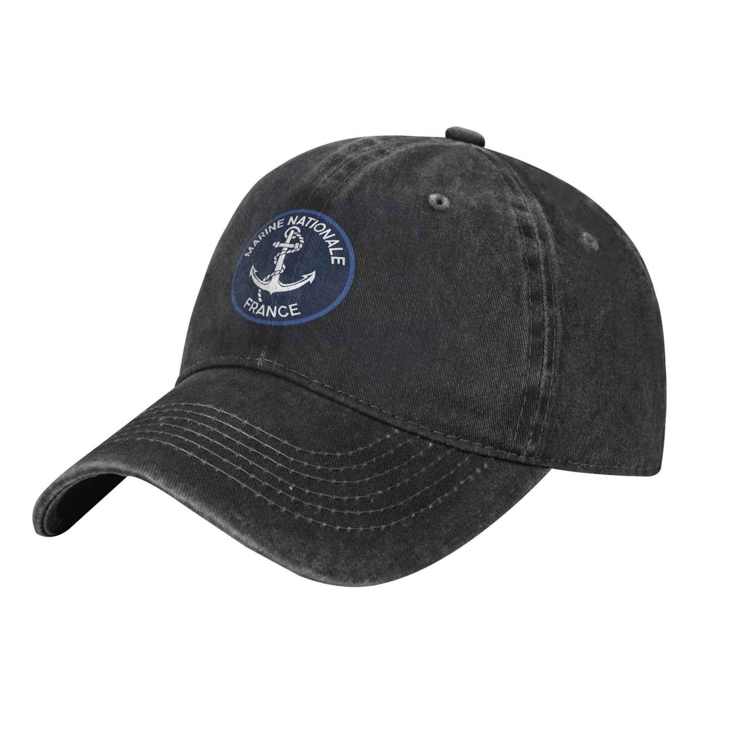 MARINE NATIONALE FRAANCE Printed unisex baseball cap adjustable cap outdoor sun hats trucker hat