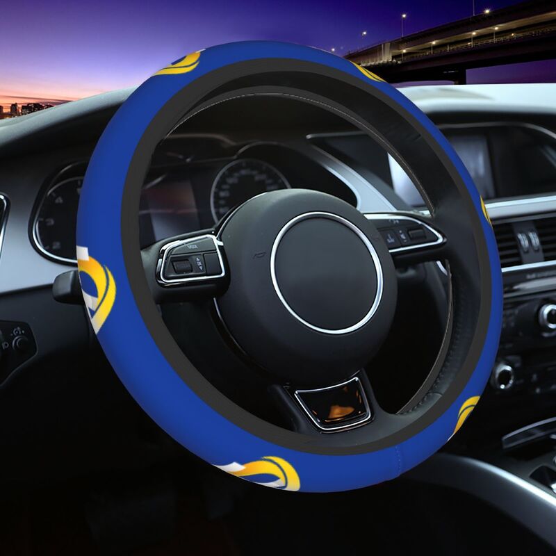 Los Angeles Rams Printed elastic steering wheel cover car steering wheel protective cover