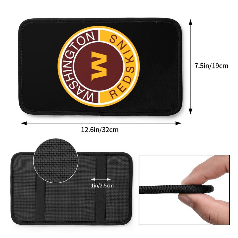 Washington Redskins print car armrest protective cover Car center console armrest pad